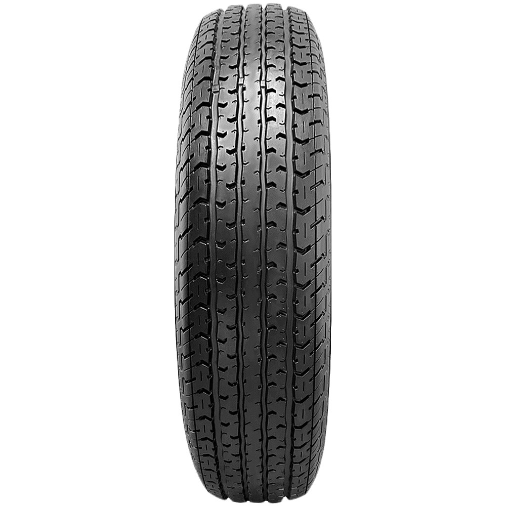 (QTY 2) ST235/85R16 Travelstar Ecopath ST 125/121M LRE Black Wall Tires