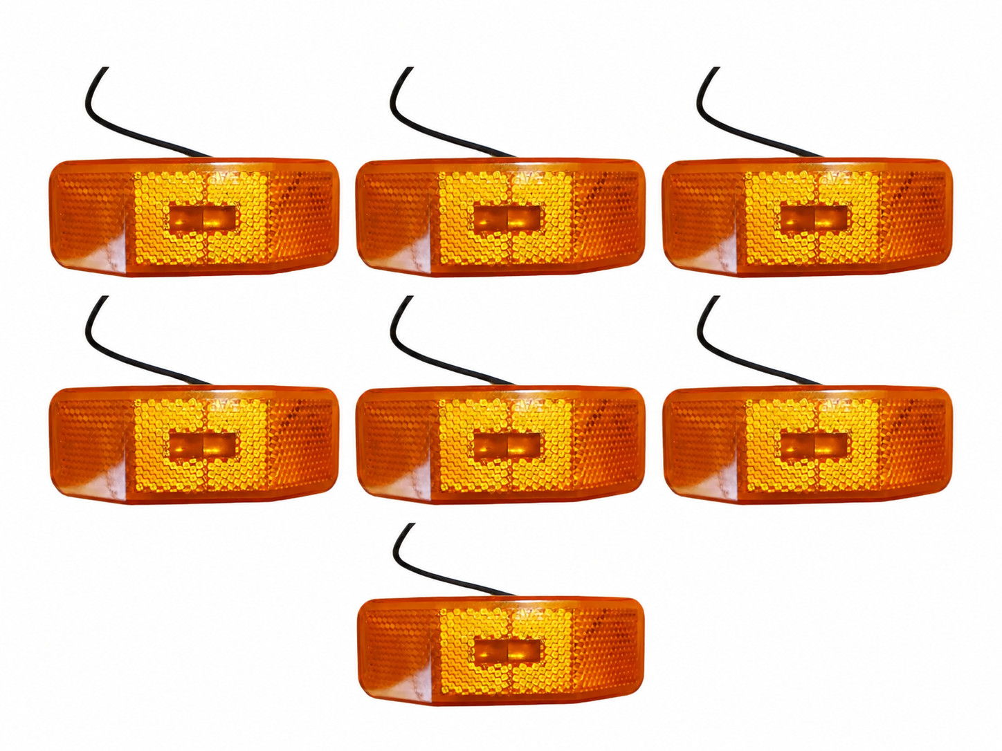 Jammy Bargman LED Marker Trailer Light Kit – 225-A and 225-R – 14 Count