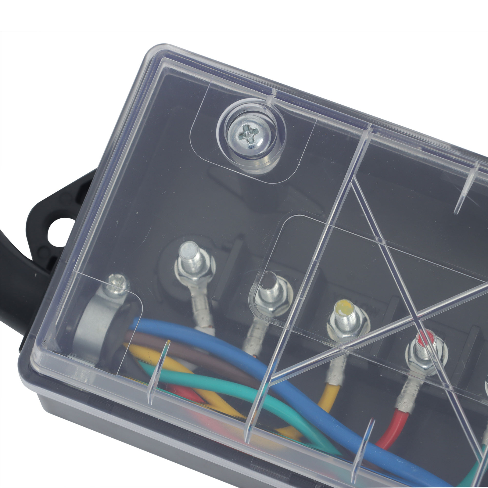 For NEW 7-way 7-pin trailer cable-8FT with Junction Box + Wiring Harness Kit