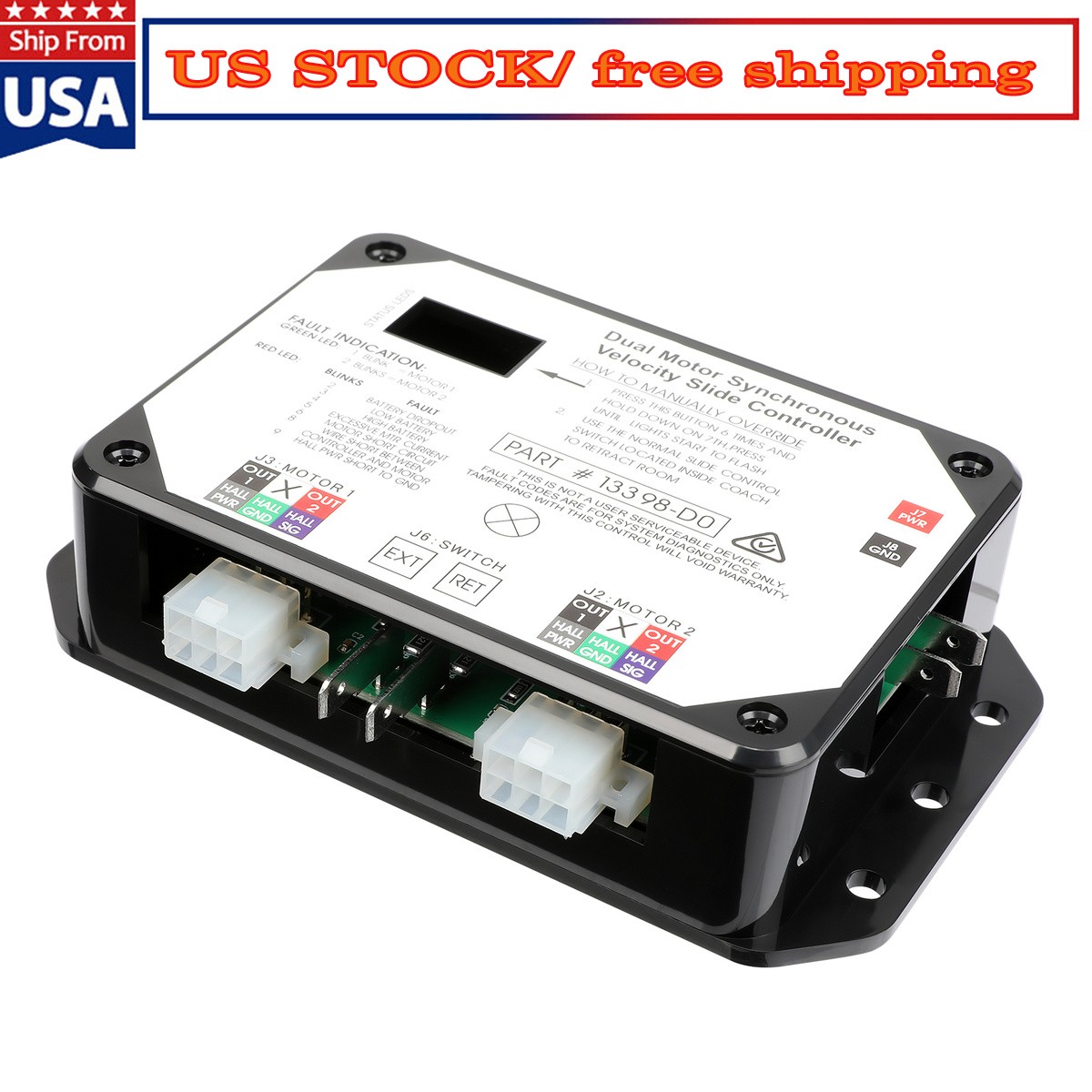 rv slide Replacement Controller for Lippert in-Wall Velocity Slide