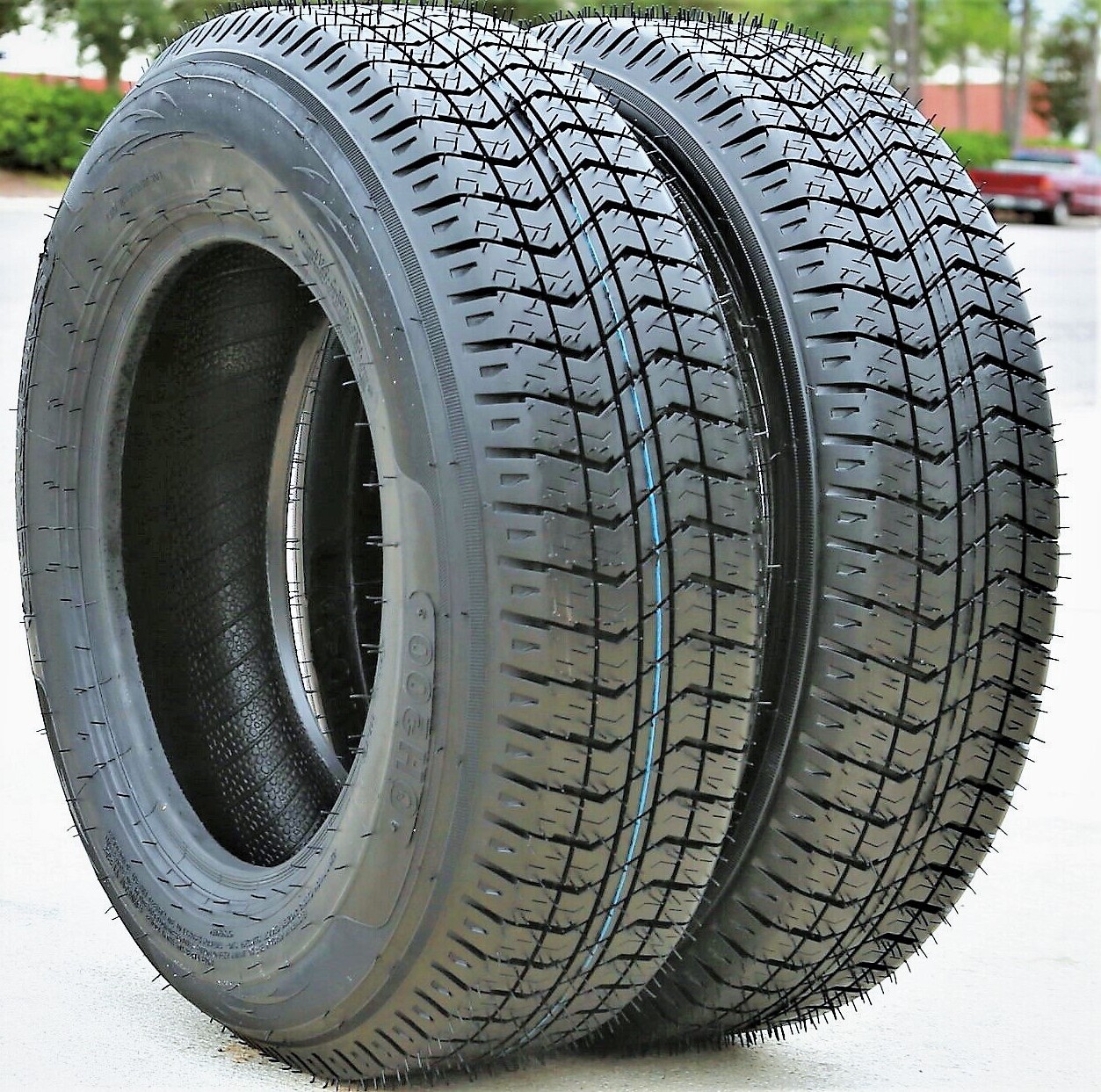 2 Tires ST 225/75D15 Forerunner QH500 Trailer Load D 8 Ply