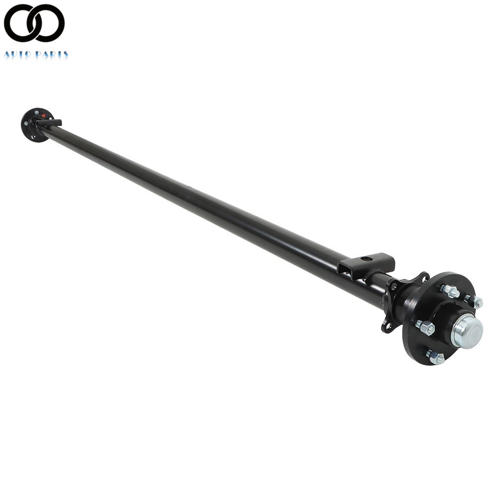 3.5K Trailer Axle 5 lug 5 on 4.5″ 95″ HF 80″ Spring Center 82″ with U-Bolt Kit