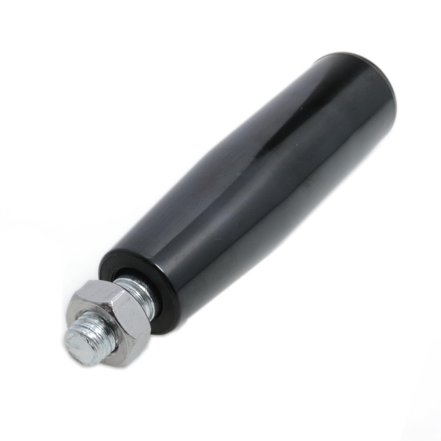 Revolving Handle Lathe Hand Trailer Jack M10 Threaded Black