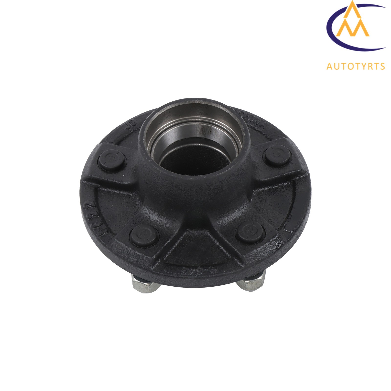 1 Set 5 Lugs Trailer Idler Hub Kit 5 on 4.75 For 3500lbs #84 Spindle Axle 5×4.75