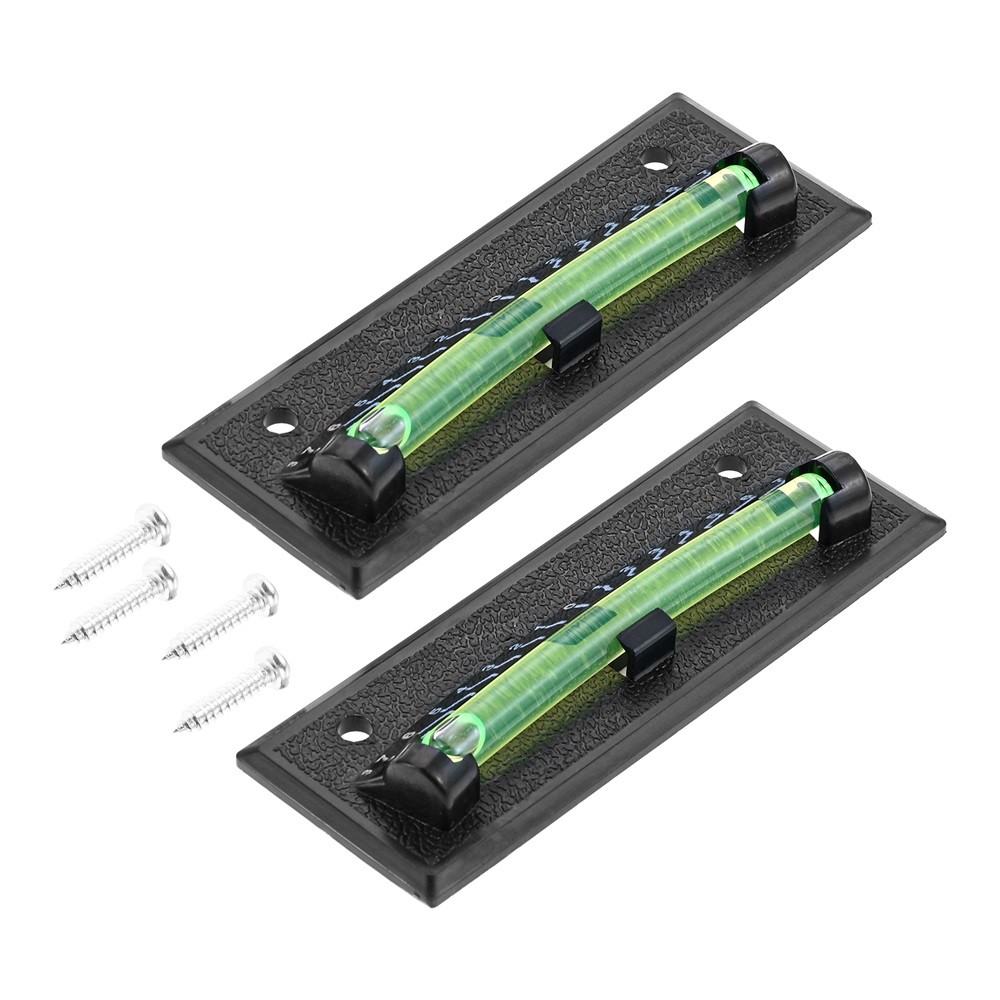 2Pcs Multi-Directional RV Level for Camper Trailer Truck Boat Leveling System