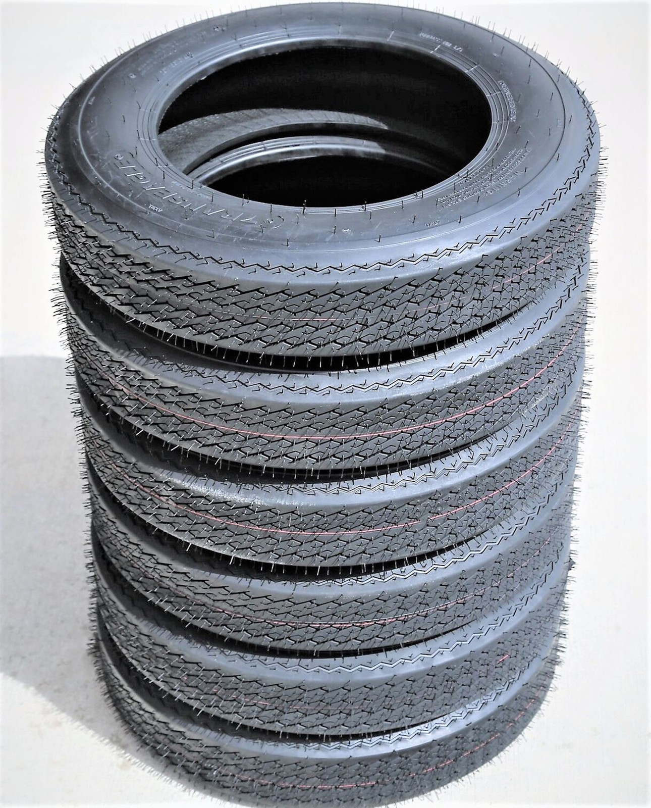 5 Tires Transeagle TE10 ST 5.7-8 5.70-8 5.70×8 Load C 6 Ply Trailer