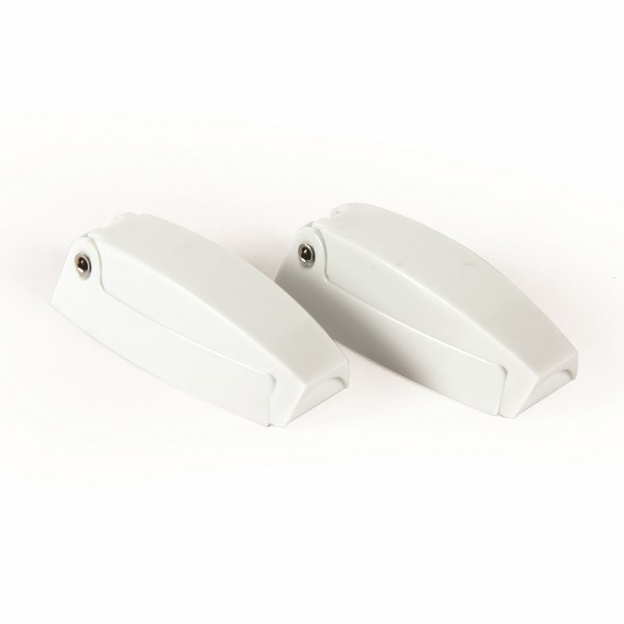 CAMCO 44173 RV CAMPER MOTORHOME BAGGAGE DOOR CATCH WHITE STORAGE LATCH