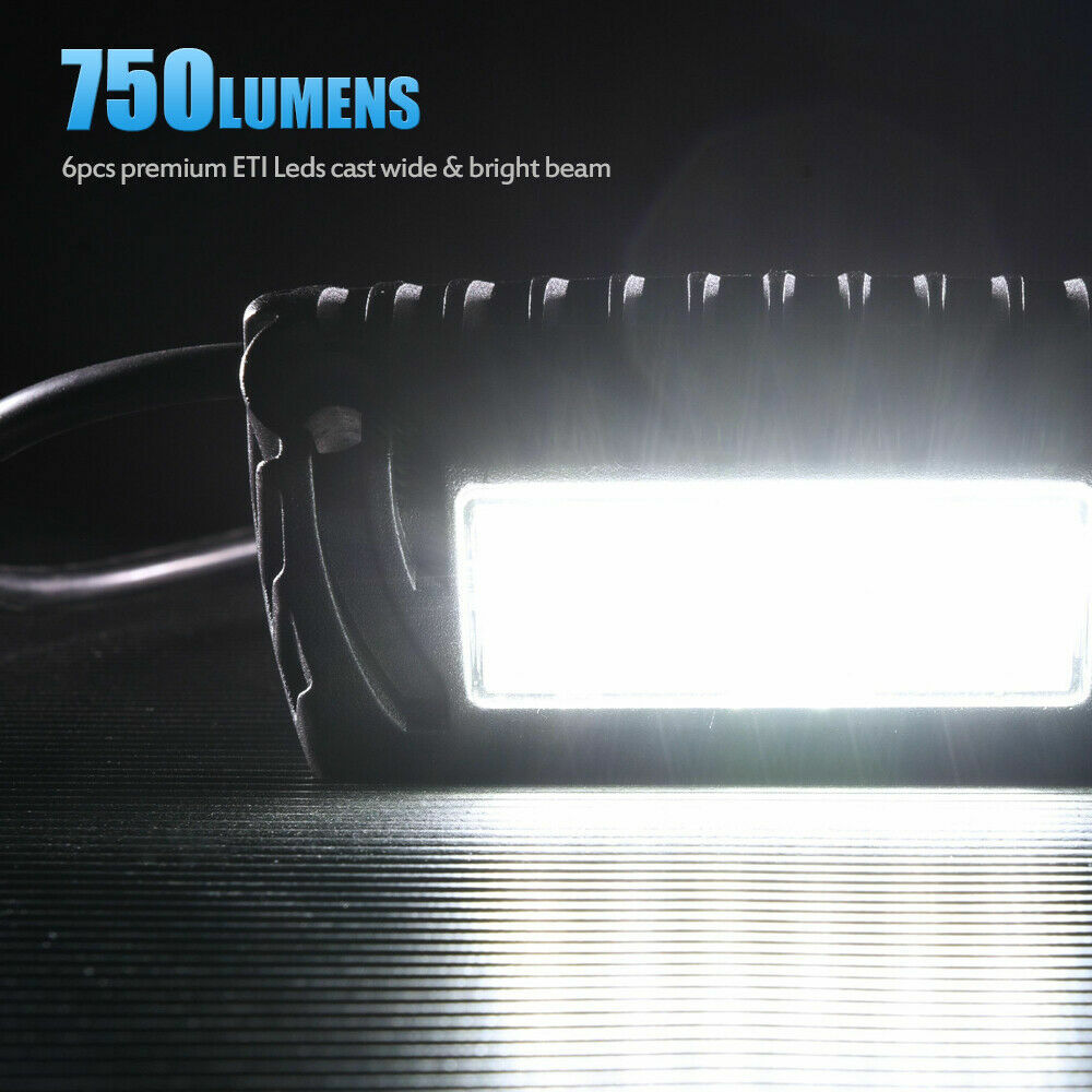 1pc Exterior LED Porch Light Awning Lamp 750lm for RV Camper Motorhome 12-32V