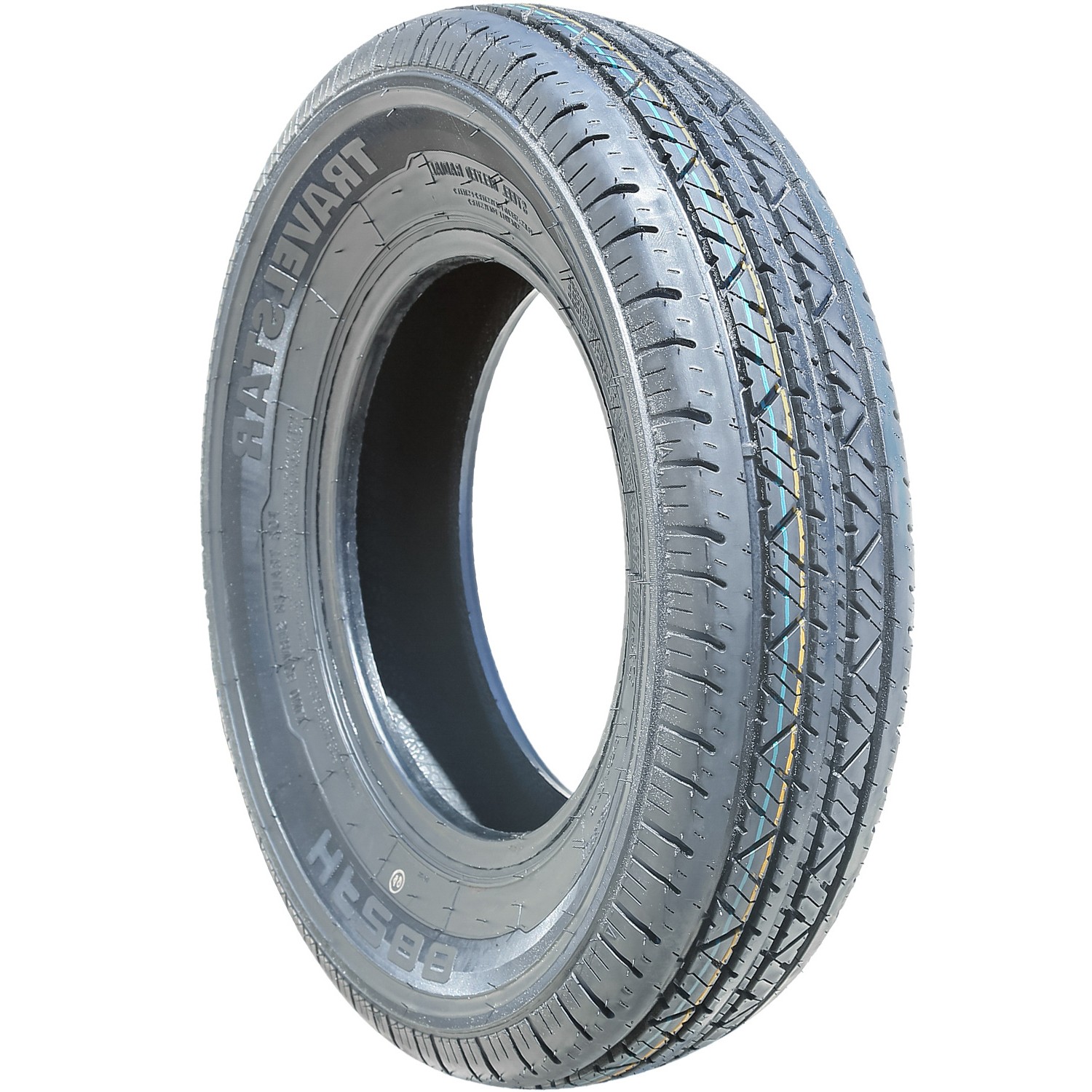8 Tires ST 235/80R16 129/125N G 14 Ply Travelstar HF288 Steel Belted Trailer