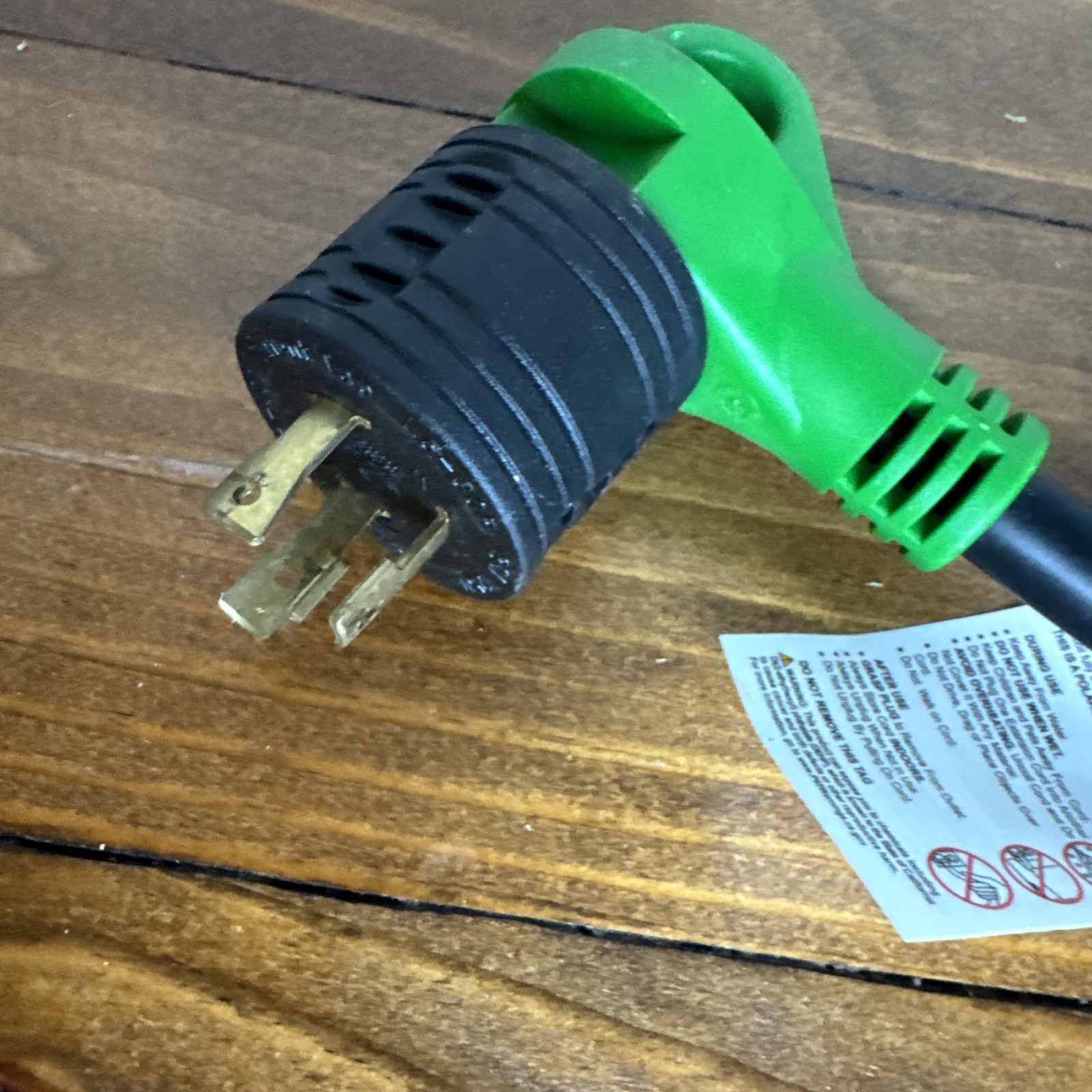 50 Amp Female to 30 Amp Male Adapter RV Electrical Cord Cable 12 INCH W/adapter