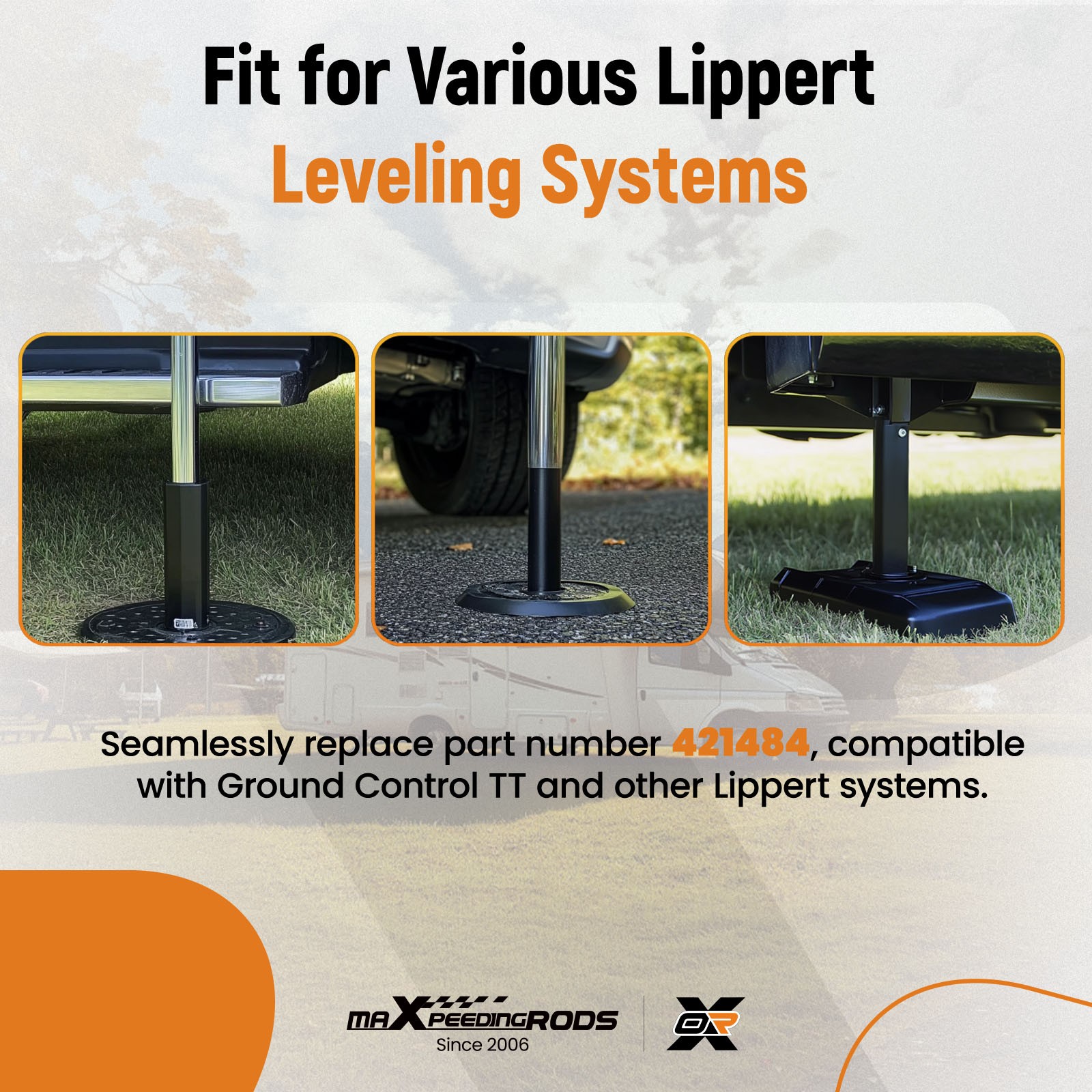 RV Leveling Touchpad For Lippert Leveling systems For Ground Control TT 421484