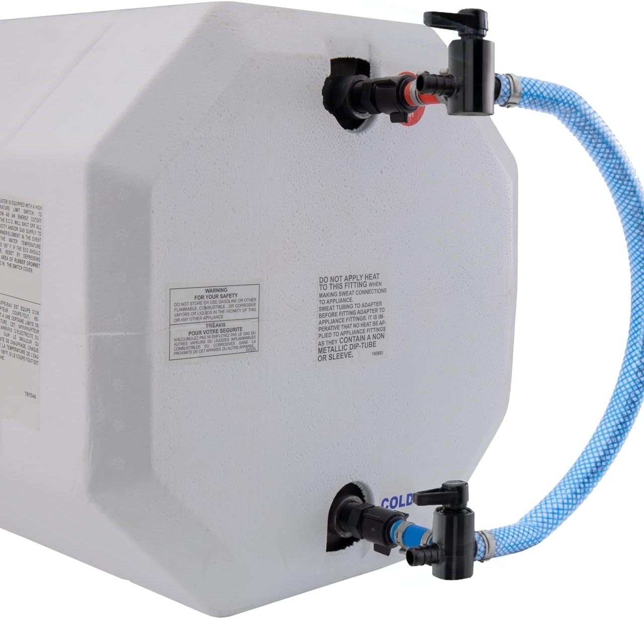 Compact Winterization Kit for RV Water Heaters | Durable Plastic Construction