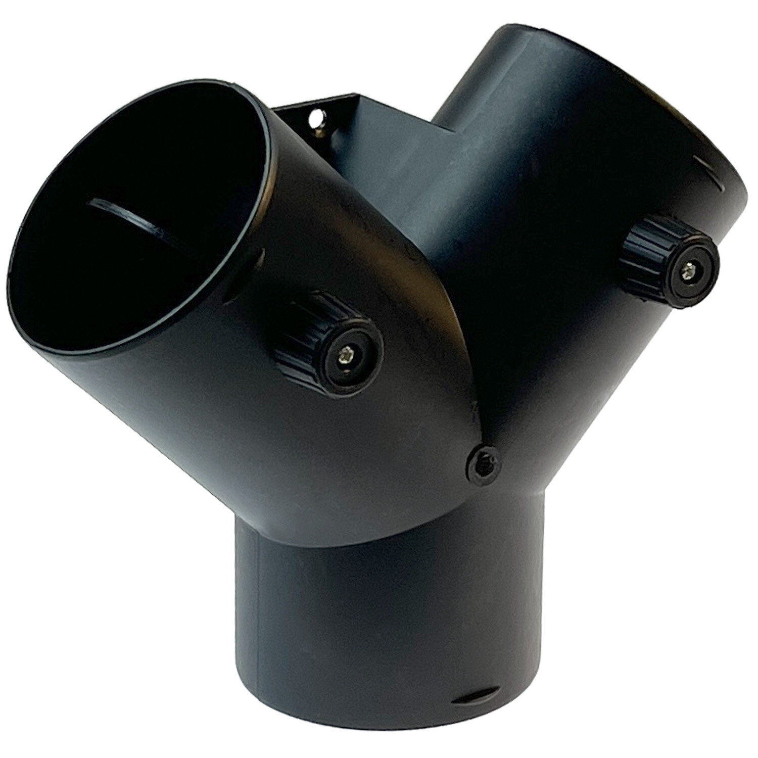 75mm Dual Flap Valve Y-Type 3-Outlet Connector Splitter Fit For Webasto Heater