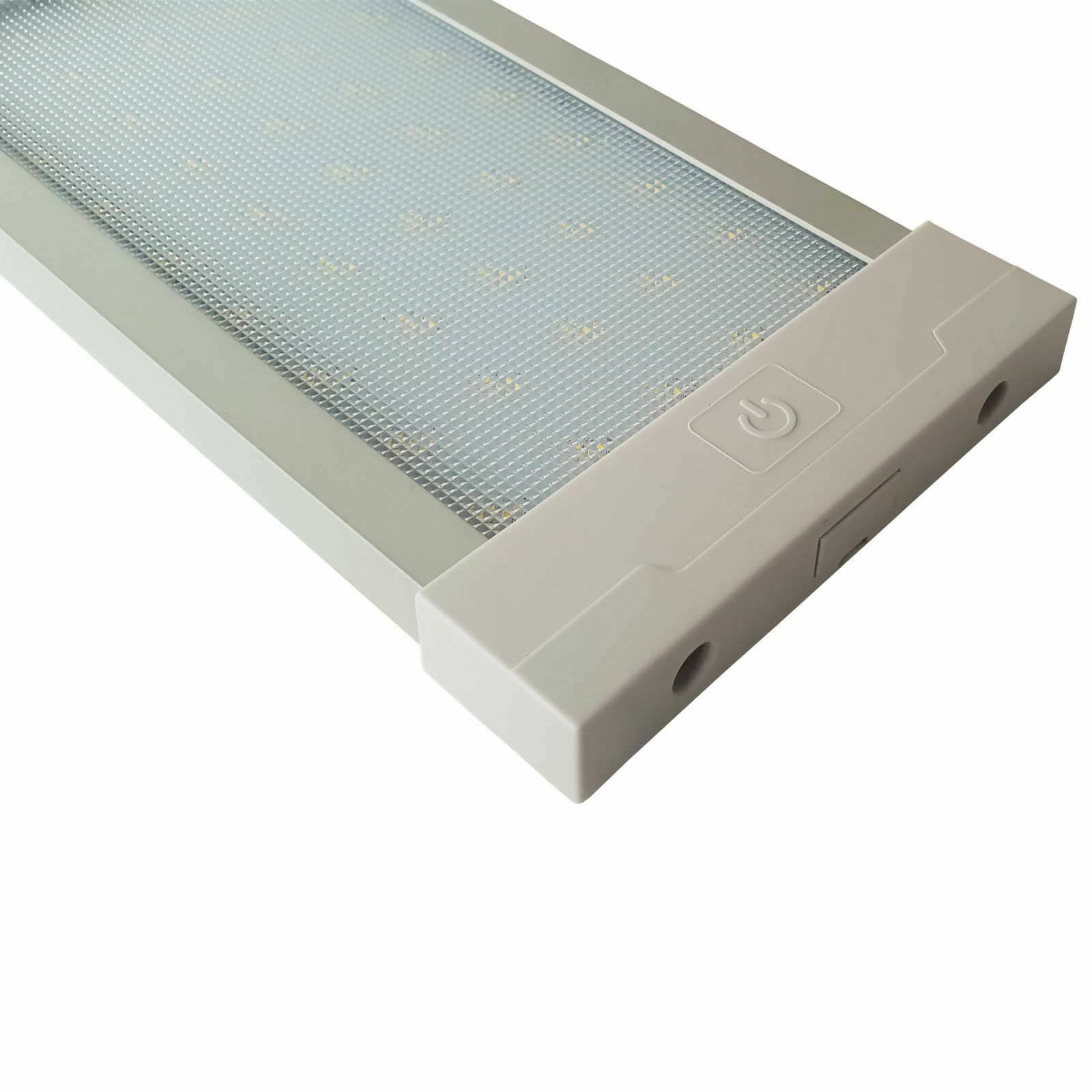 LED 12V 24V Ceiling Panel Light Switched Warm White Lamp Caravan Motorhome Boat