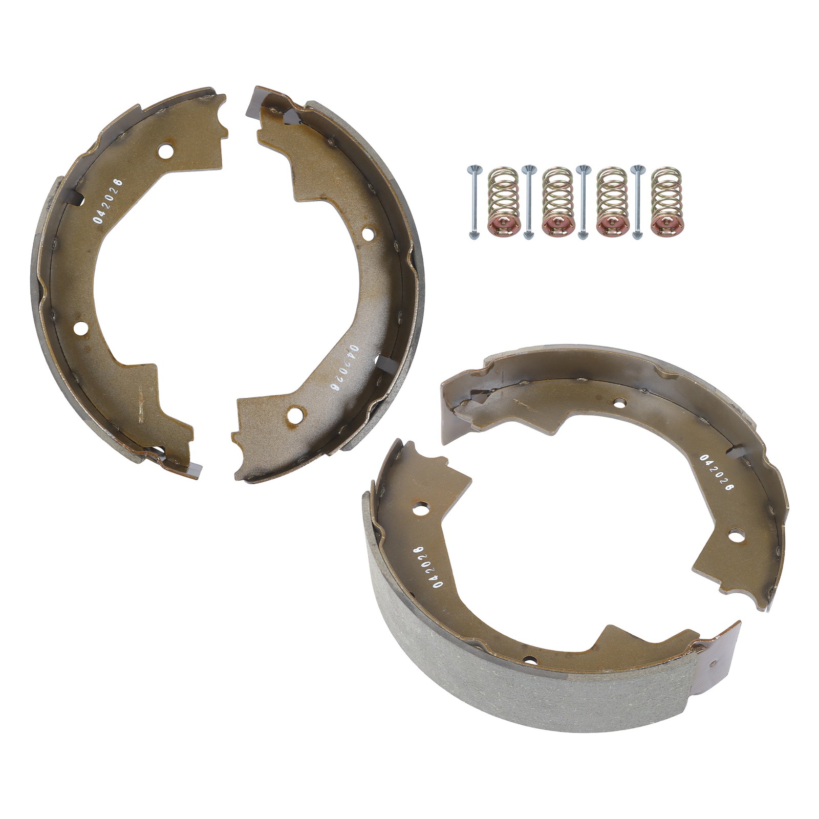 For 10’x2-1/4′ electric trailer brake shoes replacement kits (2 pairs)