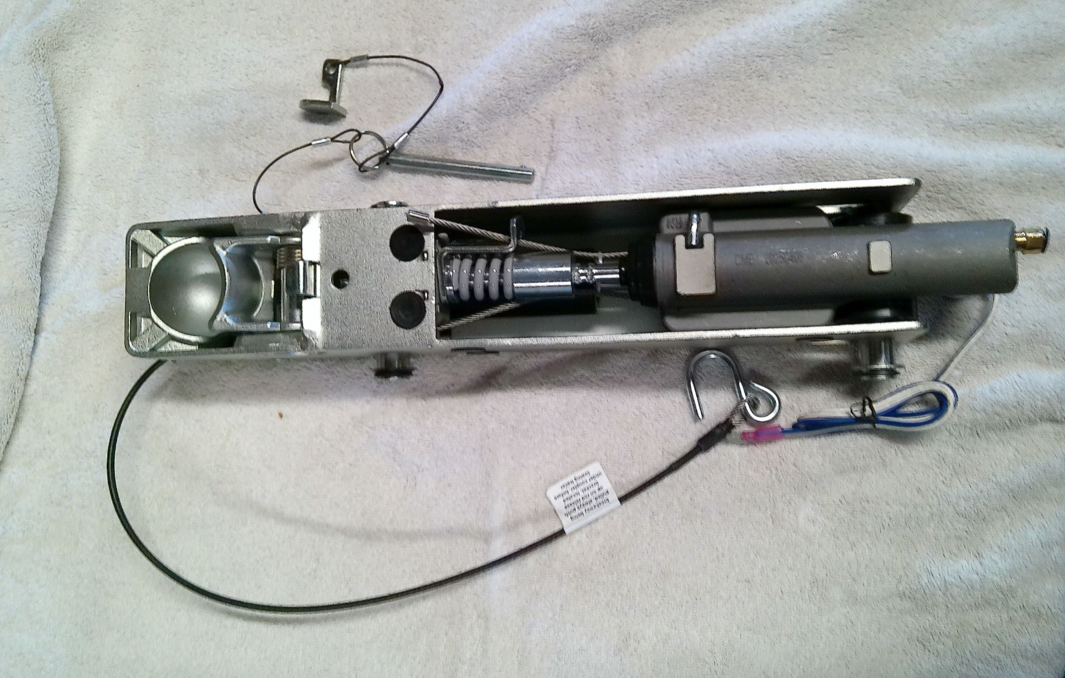 7,500 LB A-60 Tandem Hydraulic Disc Brake Actuator Inner Slide Trailer Coupling