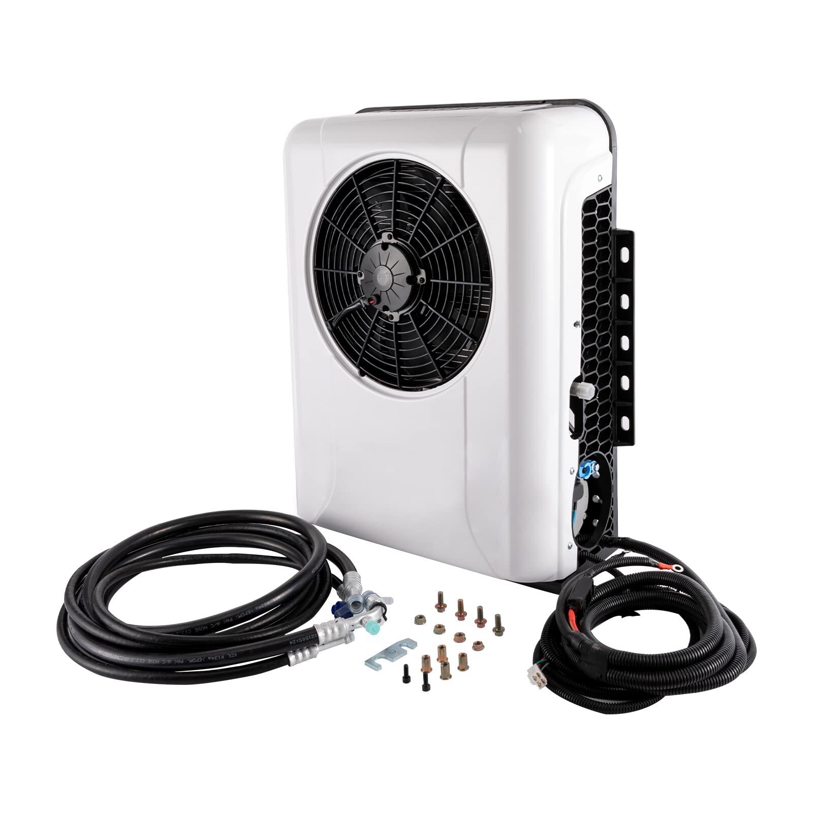 12V Truck Air Conditioner Split A/C Kit for Semi Trucks Bus RV Caravan 12000 BTU