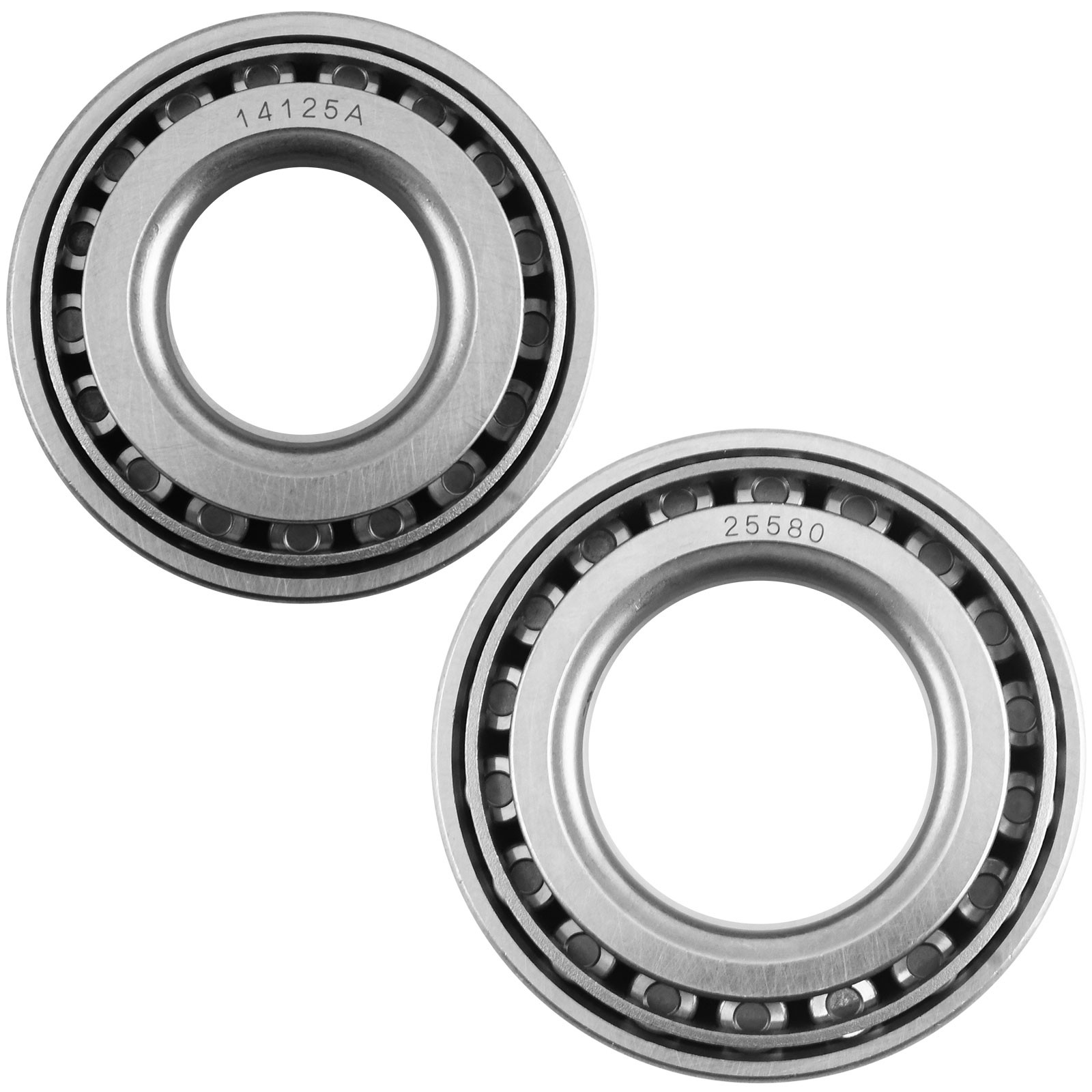 4Sets Trailer Hub Wheel Bearing Replace Kit 25580 14125A Fits 5200-7000lbs Axles