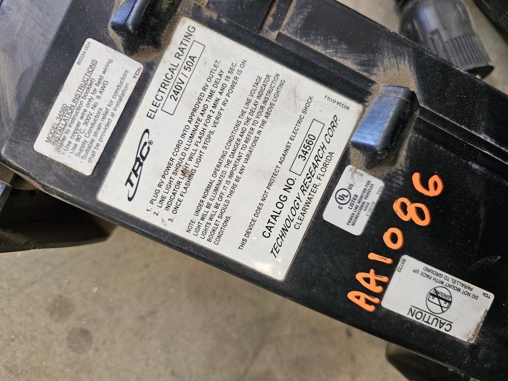 USED SURGE GUARD MODEL 34560 Power Protect with CABLES Ship from 08 Alfa See Ya