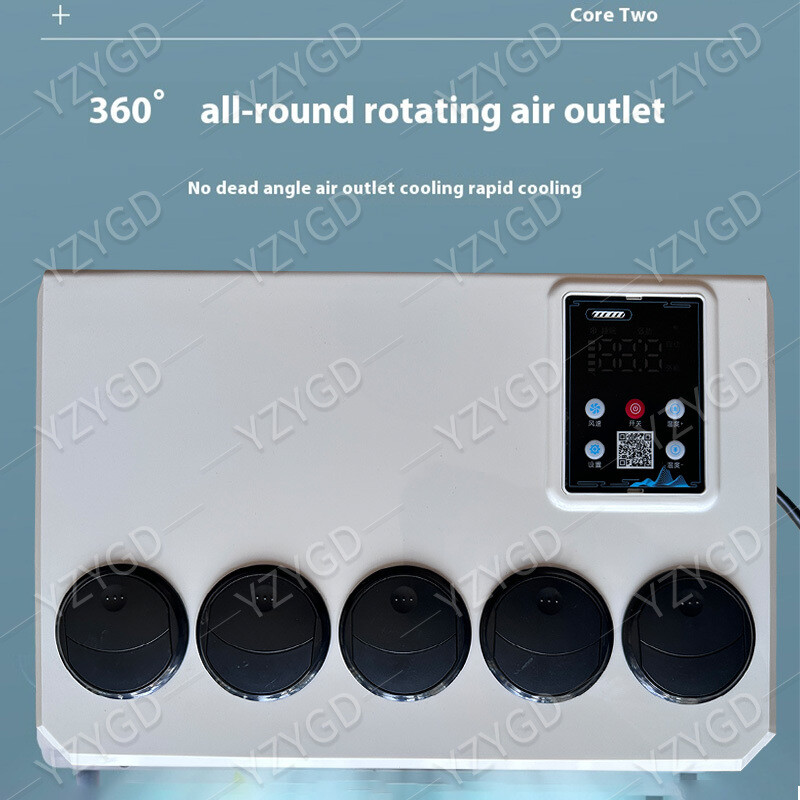 12V 12000BTU Mini Split A/C For Semi Trucks Bus RV Caravan Vans Air Conditioner