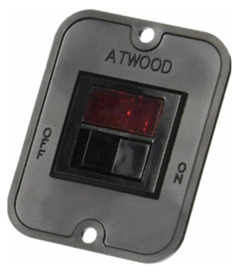 Dometic 91959 OEM Atwood Water Heater Power Switch 12 Volt DC Black – Fast Ship