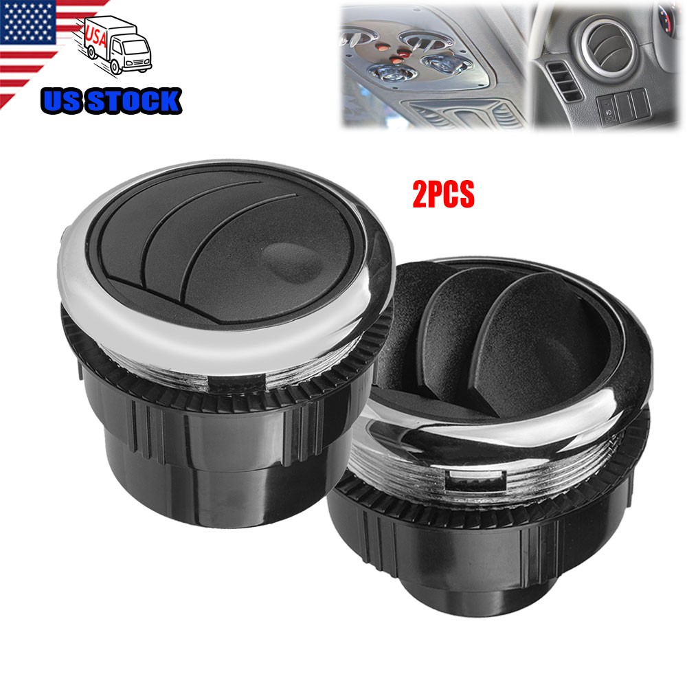 46mm Round A/C Air Conditioning Outlet Vent For RV Bus Car Boat Yacht Universal