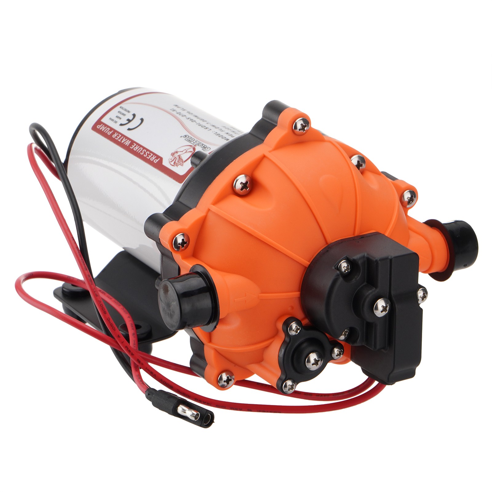 80PSI 7.0 GPM Washdown Pump Kit Marine Self-Priming Water Pump for Boats Campers