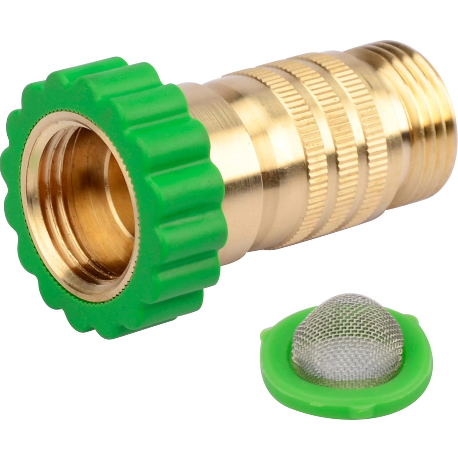 Inline Water Pressure Reducer, Lead-Free Brass, 40-50PSI