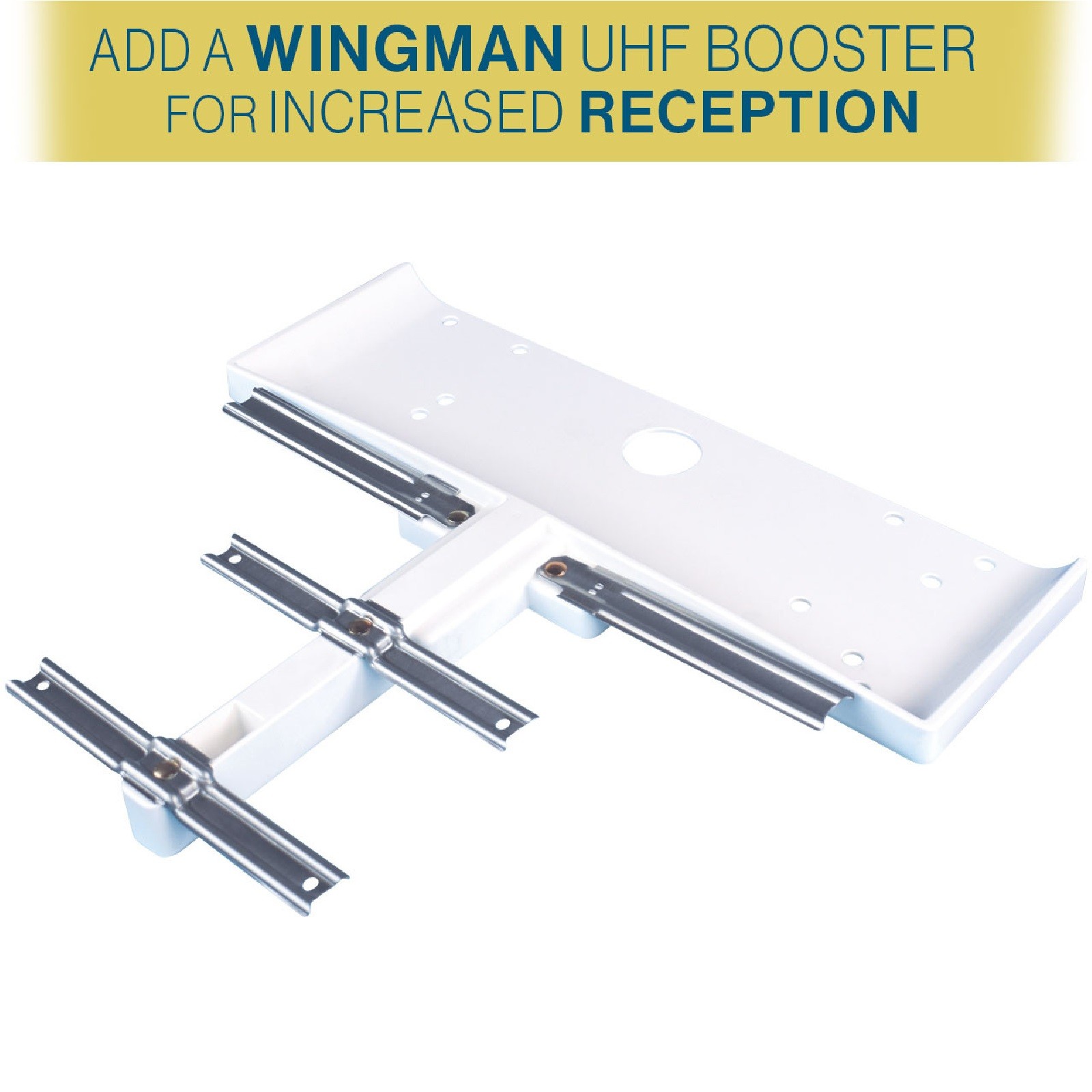 Winegard Amplified HDTV Sensar 3 Antenna w/ 20 Ft 75 Ohm Coax Cable RV-3095
