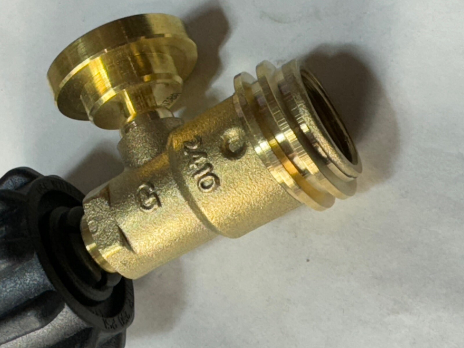 FLAME KING GAS METER Propane Level Indicator with Type 1 Connection
