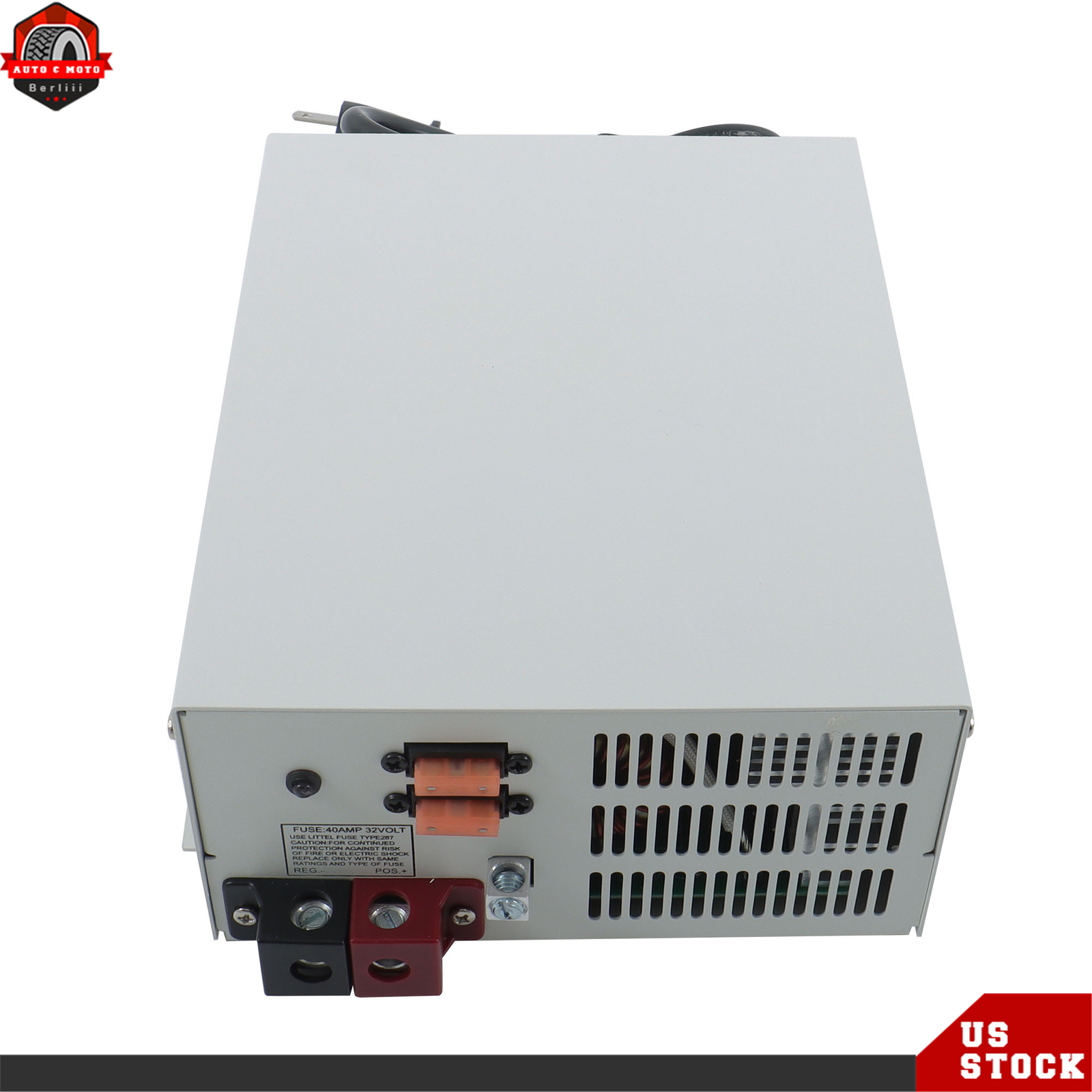 12 V 60 Amp Power Converter Battery Charger w/ LED light PM3-60LK