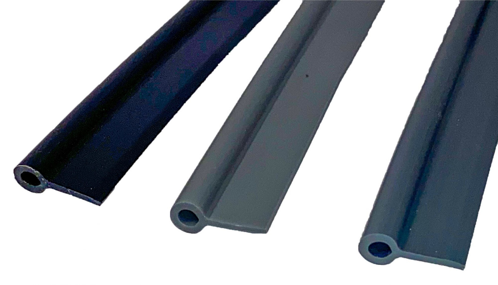 Cabinet edge rubber beading trim Black, Dark Grey, Silver 10m Camper Conversion