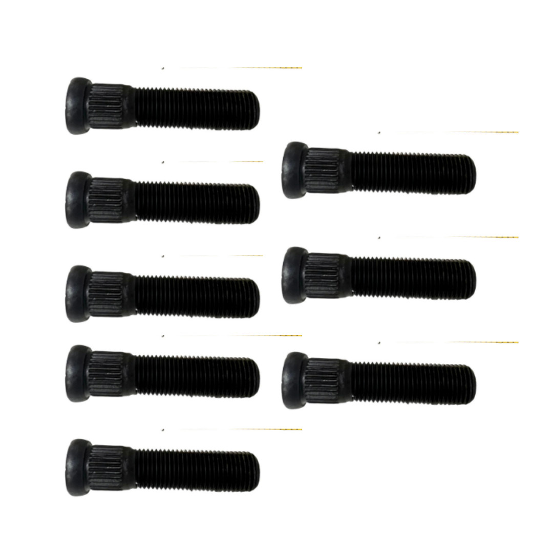 eight (8) Dexter 1/2″-20 x 2″ Press-In Trailer Wheel Stud Lug Axle Hub 246-00