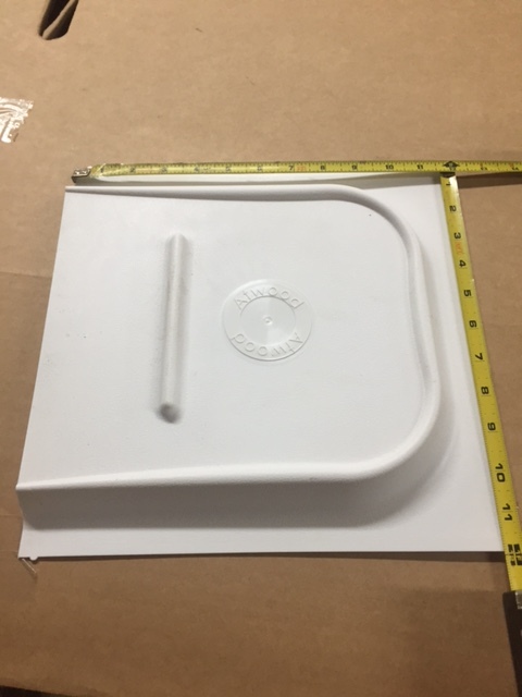 -RV WHITE RV Entry Door Screen Door Slider -12 x 12 CAMPER TRAILER MOTORHOME