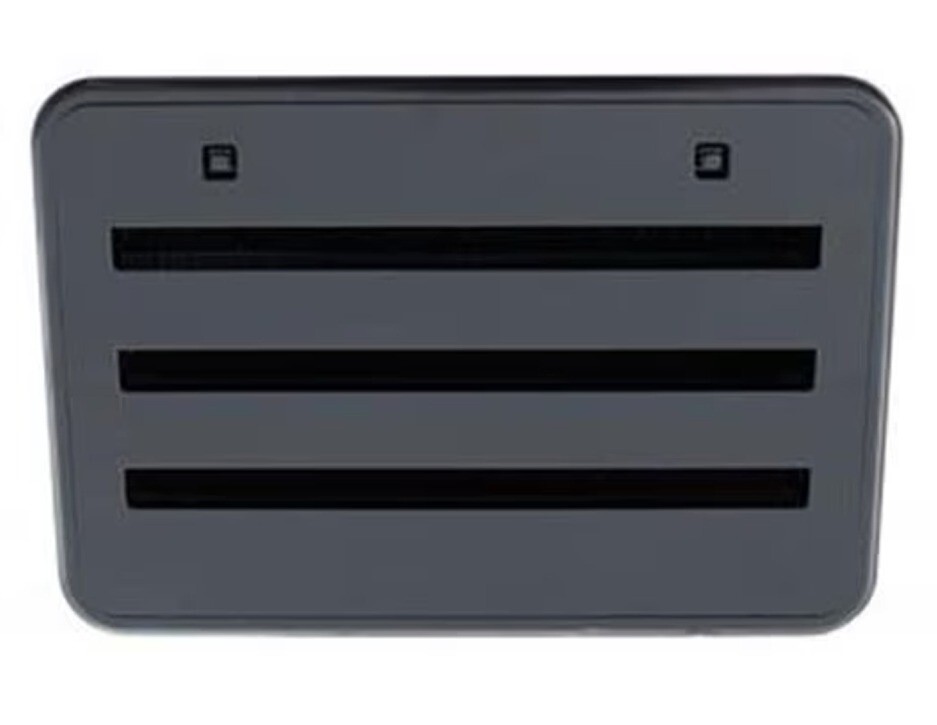 Norcold RV Trailer Exterior Refrigerator Air Intake Side Vent Access Door Black