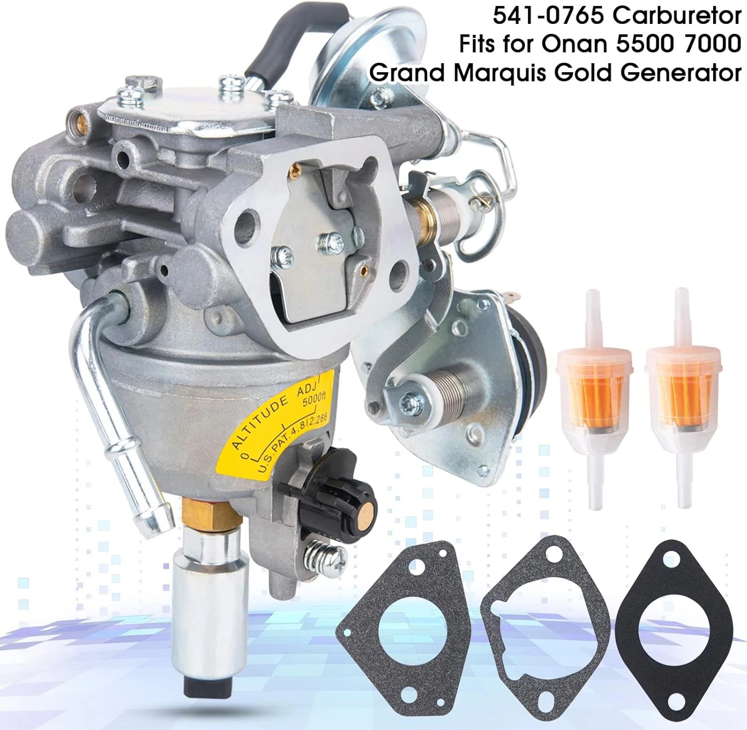 Carburetor For Onan 5500 Grand Marquis HGJ Gold generator HGJAA HGJAB 541-0765