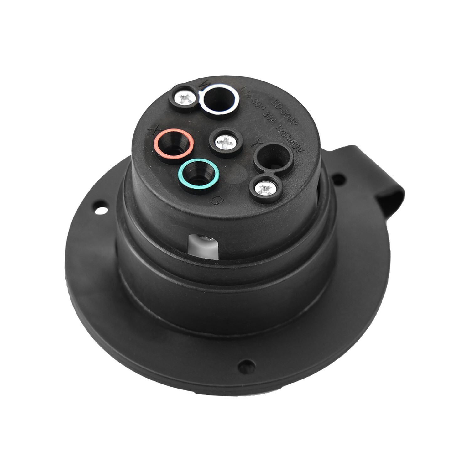 125/250V 30A NEMA L14-30P RV Power Inlet Plug for RV Camper Trailer Boat US