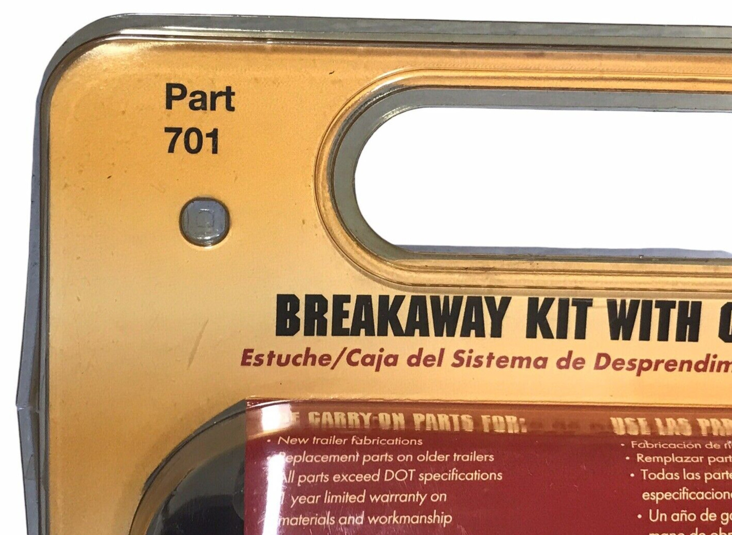 Trailer Breakaway Kit with Charger Carry-On Trailer Part# 701 -NEW OLD STOCK