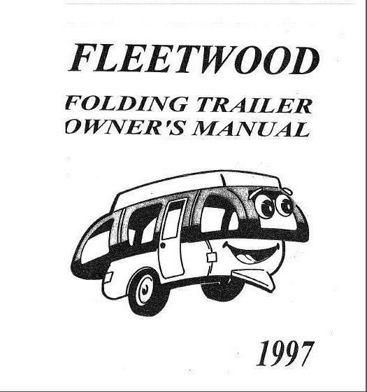 COLEMAN Popup Trailer Owners Manual 1997 Destiny Laredo Taos Cheyenne Santa Fe