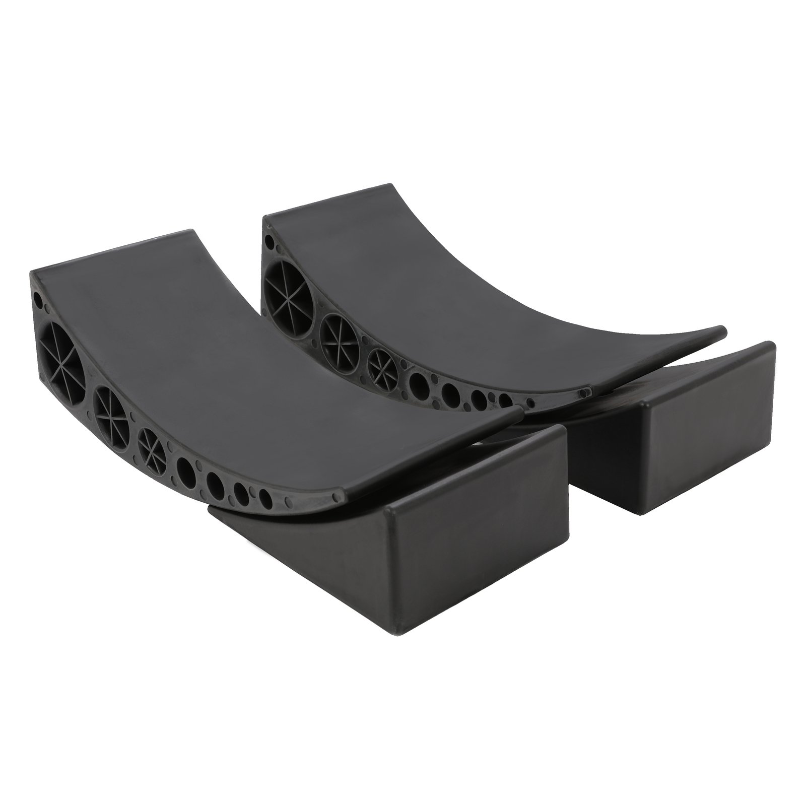 2Pk Camper Leveler Ramps Leveling Blocks 35000 lbs For Trailer RV Tandem Axle