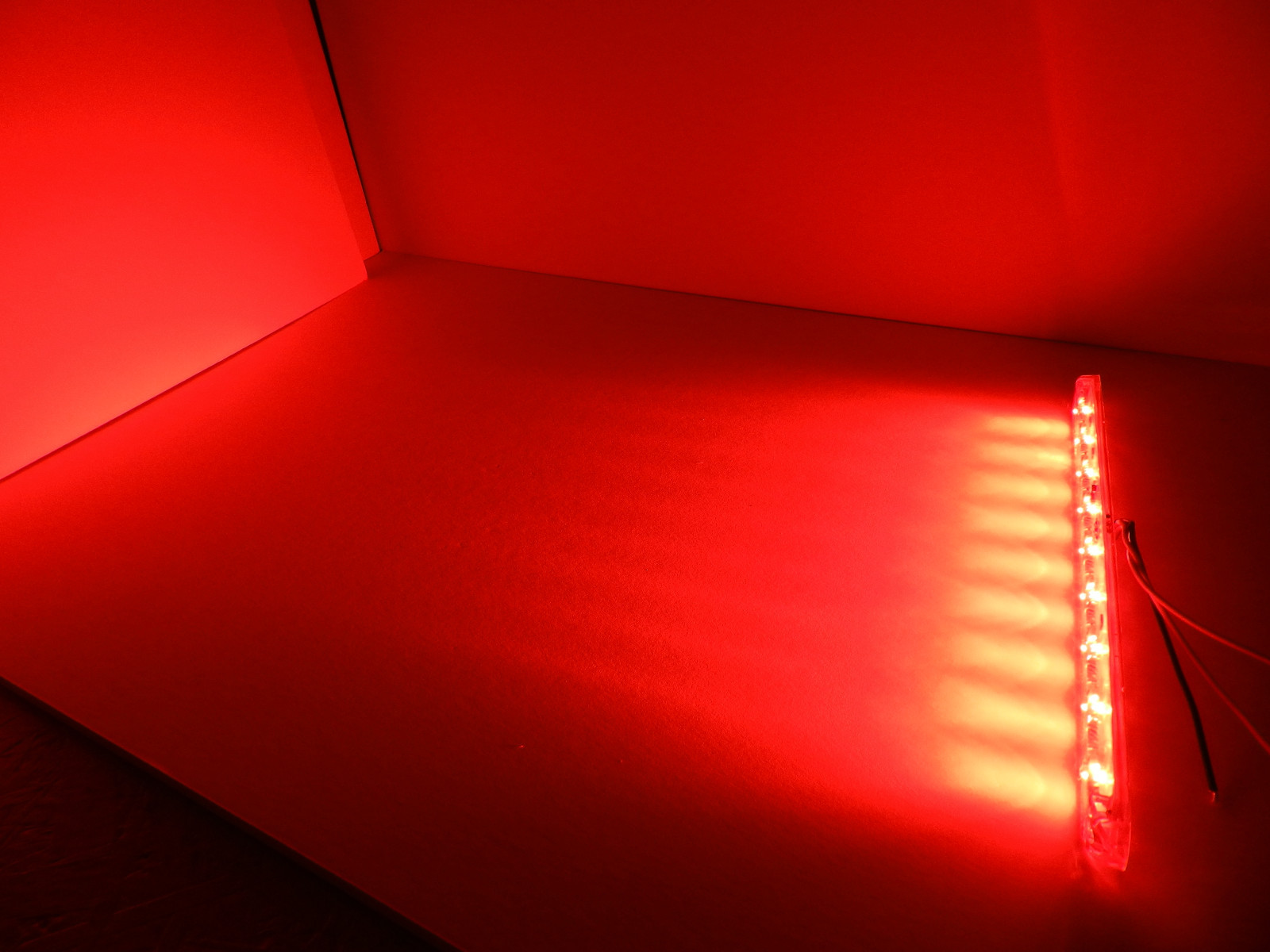 Two Red Optronics Ultrathin LED Truck Trailer Stop Tail Turn Submersible RV