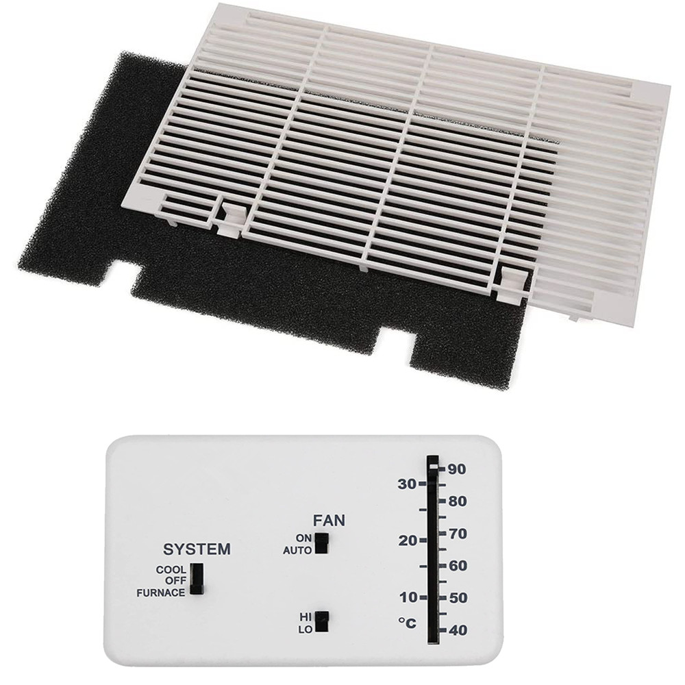 For Dometic RV 3106995.032 Analog Thermostat&3104928.019 A/C Ducted Air Grille