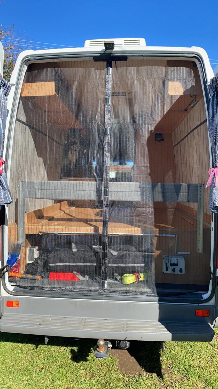 CamperVan Rear Bug Mesh Insect Screen – (Advise year, model & roof type)