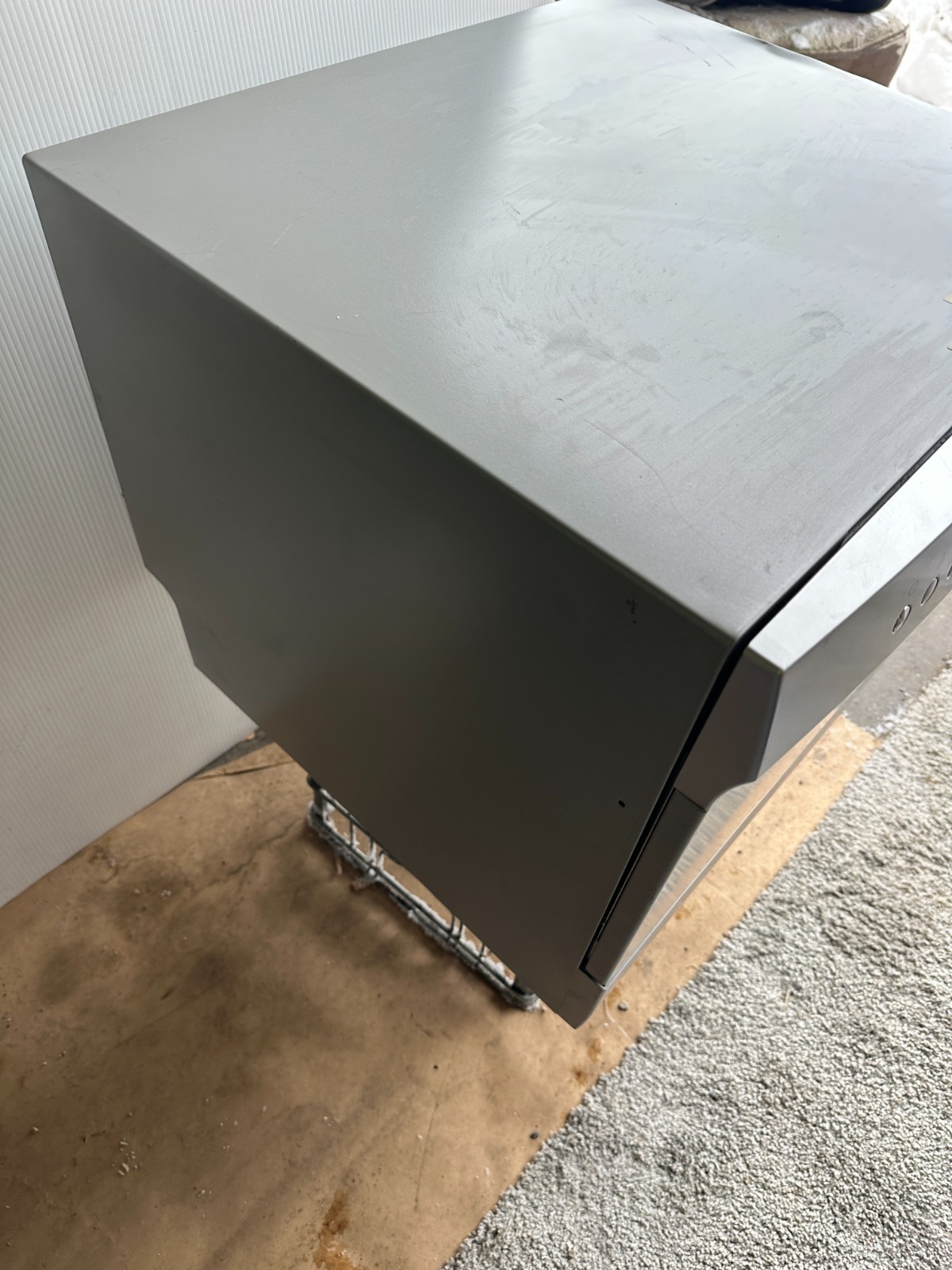 High Pointe 6 Place Compact Dishwasher Countertop RV Portable Silver LED