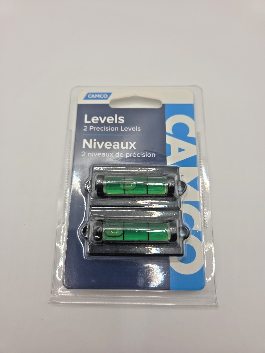 RV Stick On Levels 2 Pack Vial Levels Camco #25523 NEW