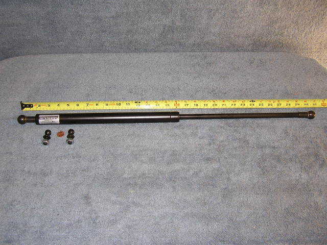 29.5” 300 lb Load – Unload Gas Spring TILT Trailer Deck Lift Assist Prop Rod Kit