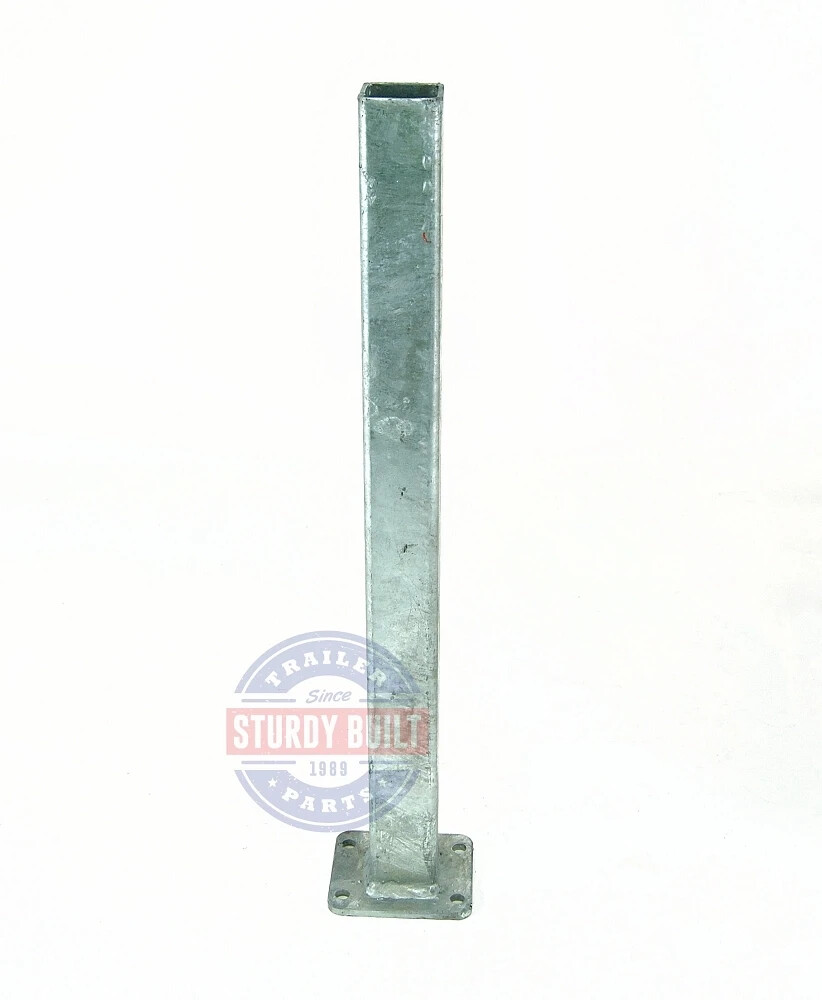 Boat Trailer Winch Post 2 inch x 2 inch x 24 inch Tall Galvanized