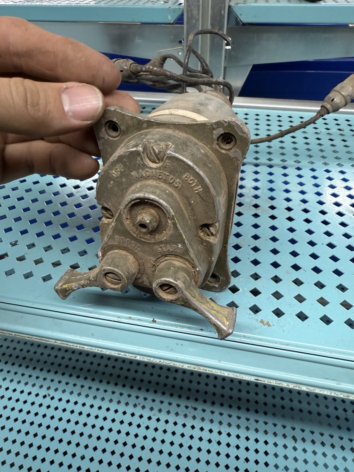 155mm M114A2 Hydraulic Power Unit Switch Assembly Untested