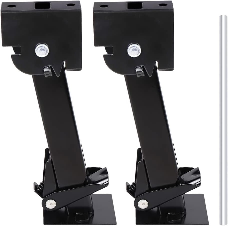Telescoping Trailer Stabilizer,Swing Down Jacks from 12in-18in Stands 1000lbs