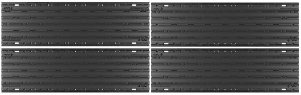 Caliber 10ft 4pc Standard 9in LowPro Glides Extension Ski Guides 13373
